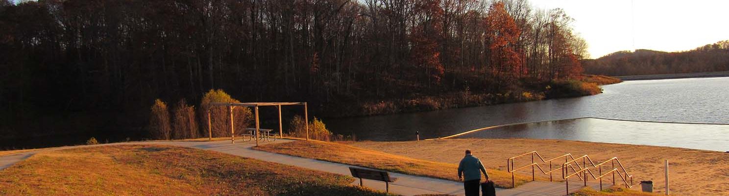 Phantom 3 4k aerial video and photography trail of tears state park fall colors